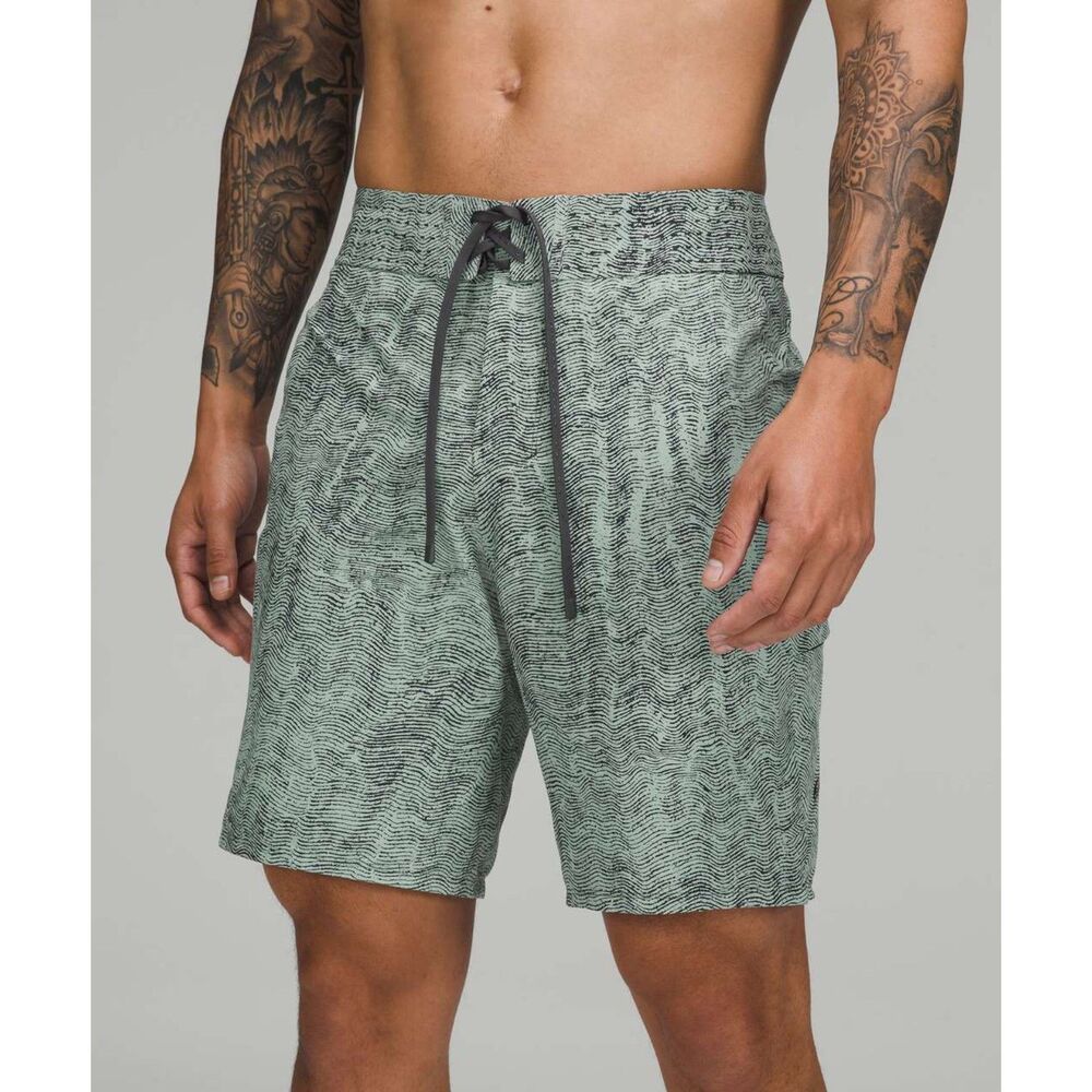 Lululemon Athletica Mono Wave Current State Board Shorts Mens Size 32